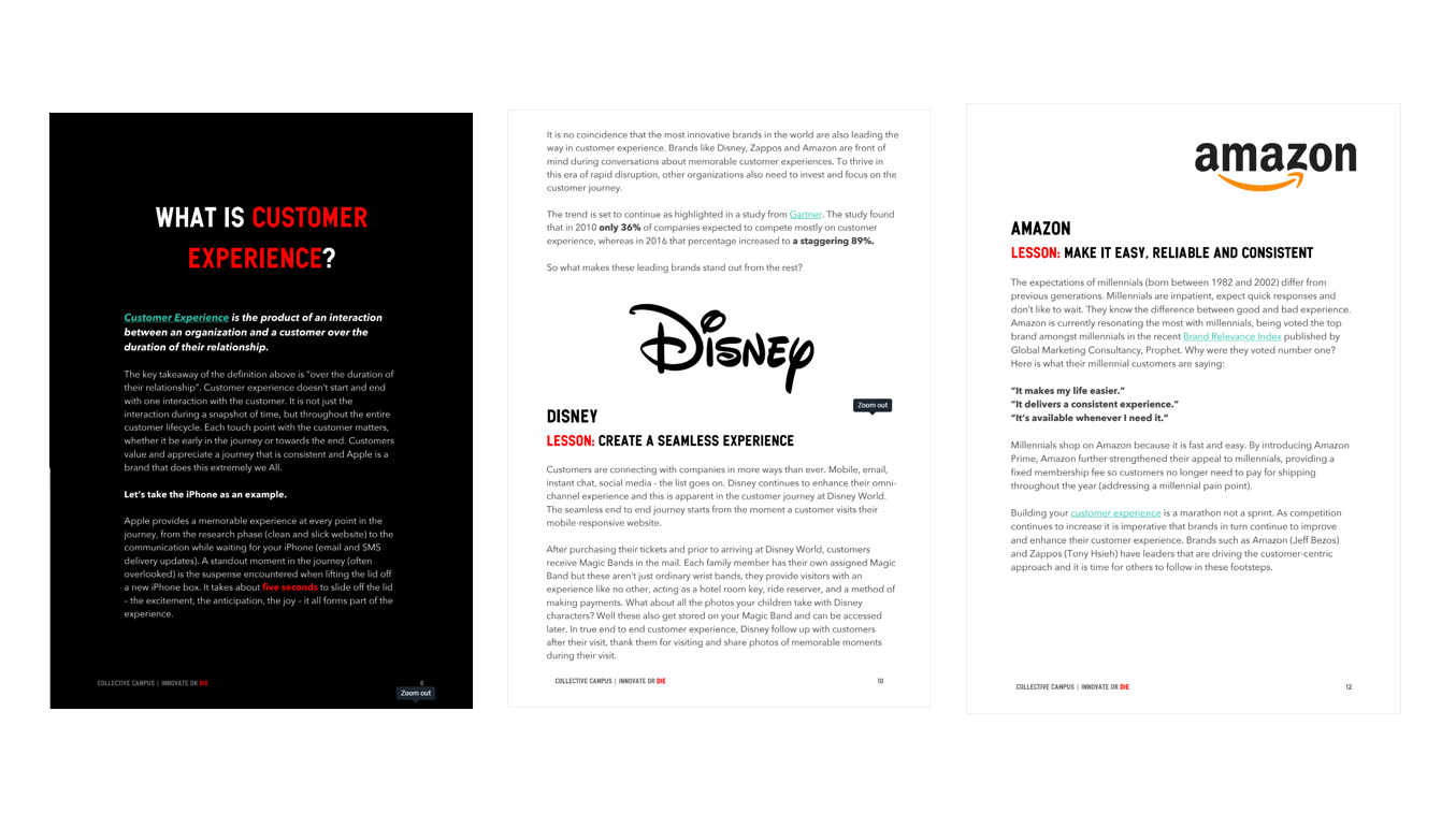 Customer Experience Is Your Organisation Set Up For Success? Collective Campus resources
